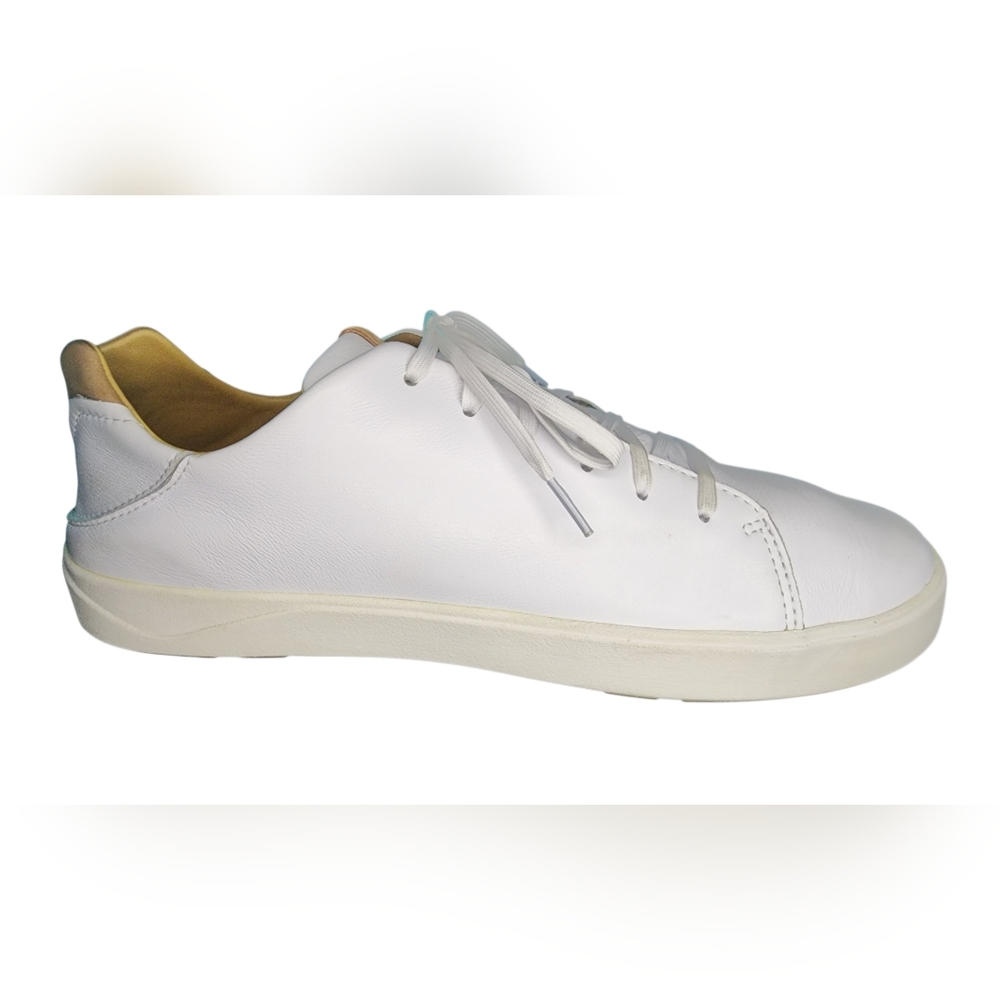 Olukai Lae‘ahi Lī ‘Ili Leather Sneakers, Mens 13 - Picture 7 of 10